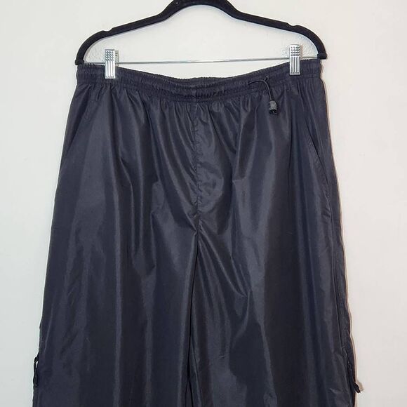 Nike Men's Black Track Pants Size XL Black Relaxed Fit Athletic Pants - Picture 3 of 10
